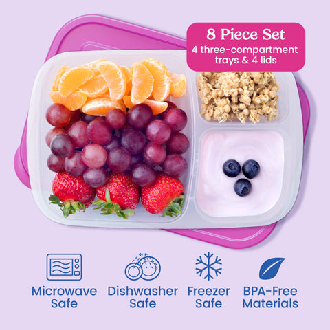 Bentgo Easyboxes dishwasher-safe lunch container for quick cleanup after busy days