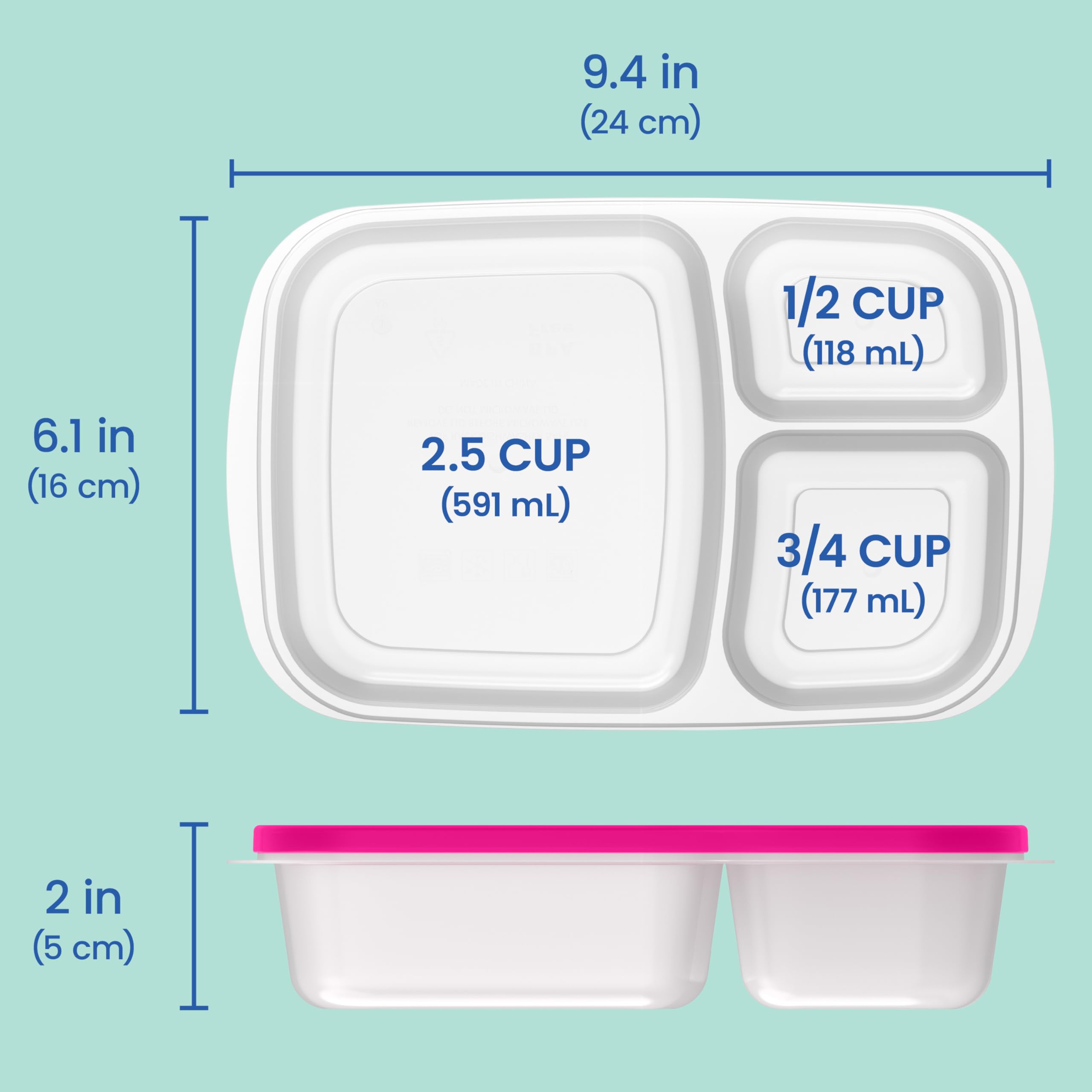 Bentgo Easyboxes microwave-safe container suitable for quick reheating