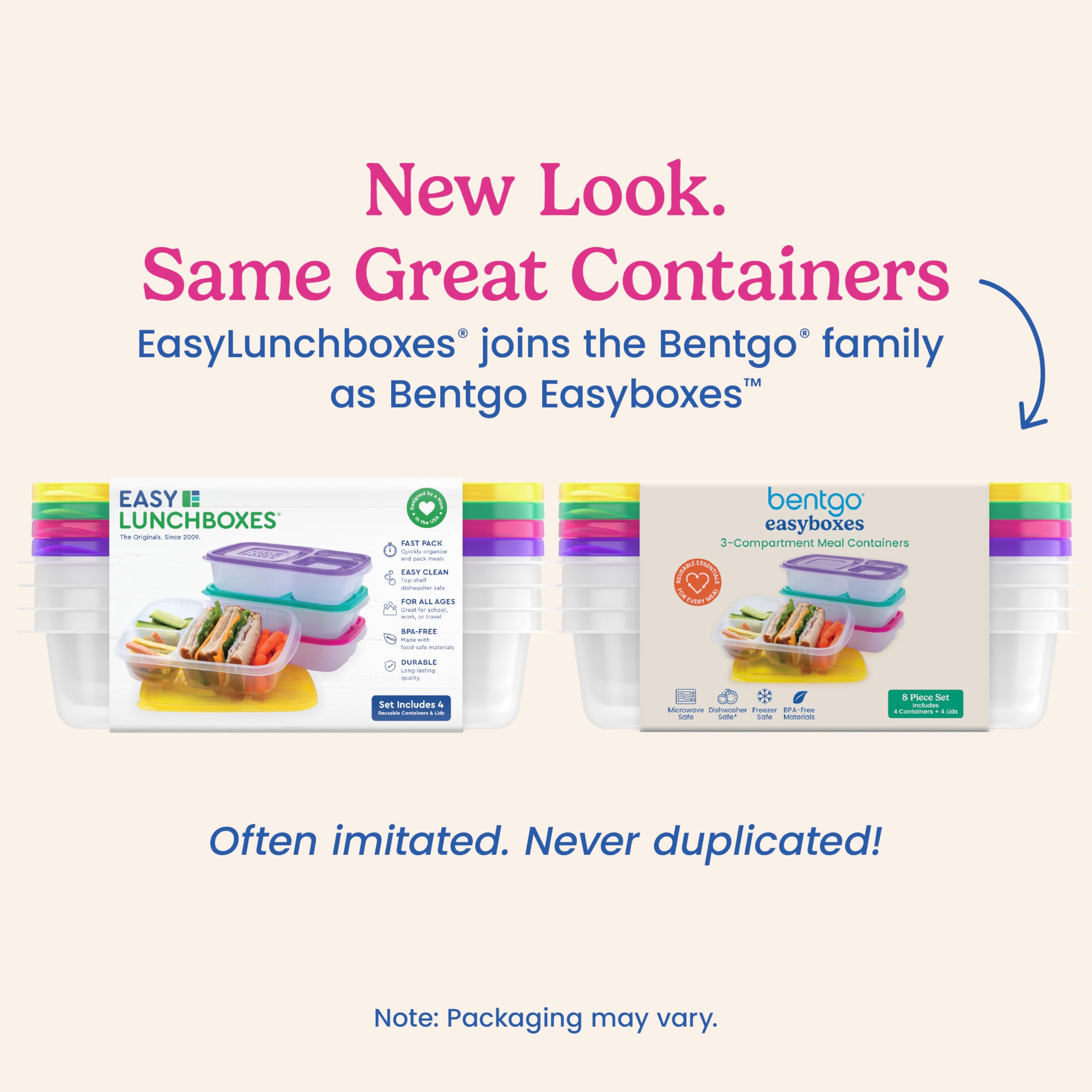 Bentgo Easyboxes tabbed lid kid-friendly lunchbox for easy opening and secure sealing