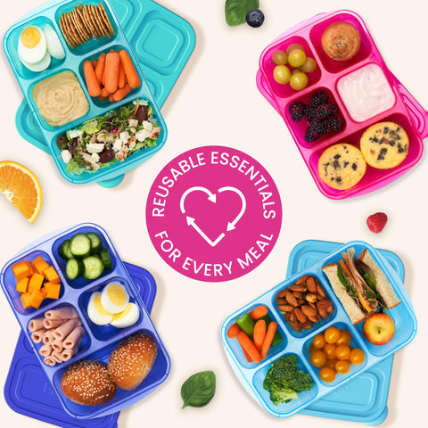 Bentgo Easyboxes jewel-brights colorway adds fun to school and work lunches.