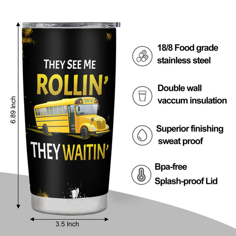 Grawmise hot-cold-9-hours tumbler supports hot coffee or iced drinks.