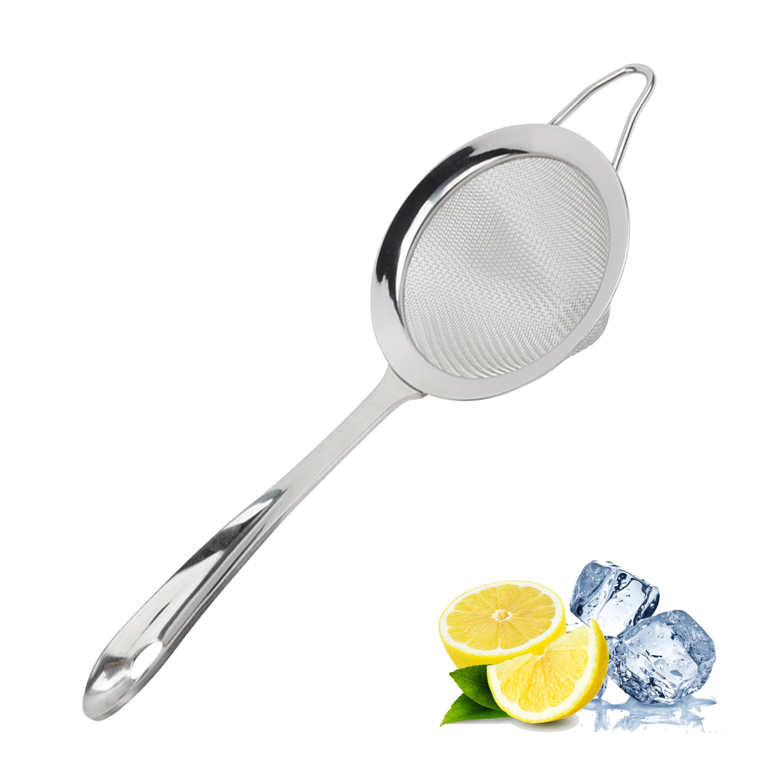 A Bar Above fine-mesh sieve strainer with an 8 cm bowl for clean, double-strained cocktails.