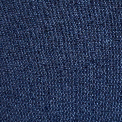 AAAAAcessories D-shaped chair cushion blue side profile highlighting non-slip base.
