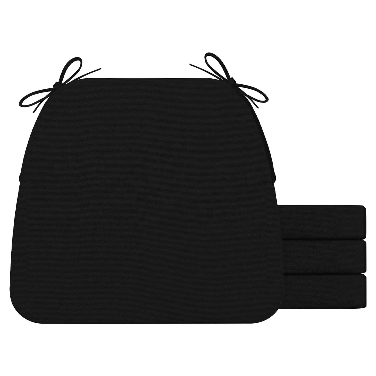 AAAAAcessories D-Shaped chair cushion foam core provides ergonomic tailbone support.