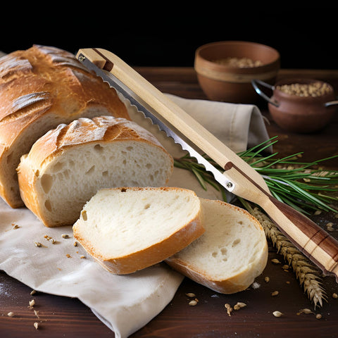 AAEJE gift-ready bread knife ideal for bakers and home cooks.