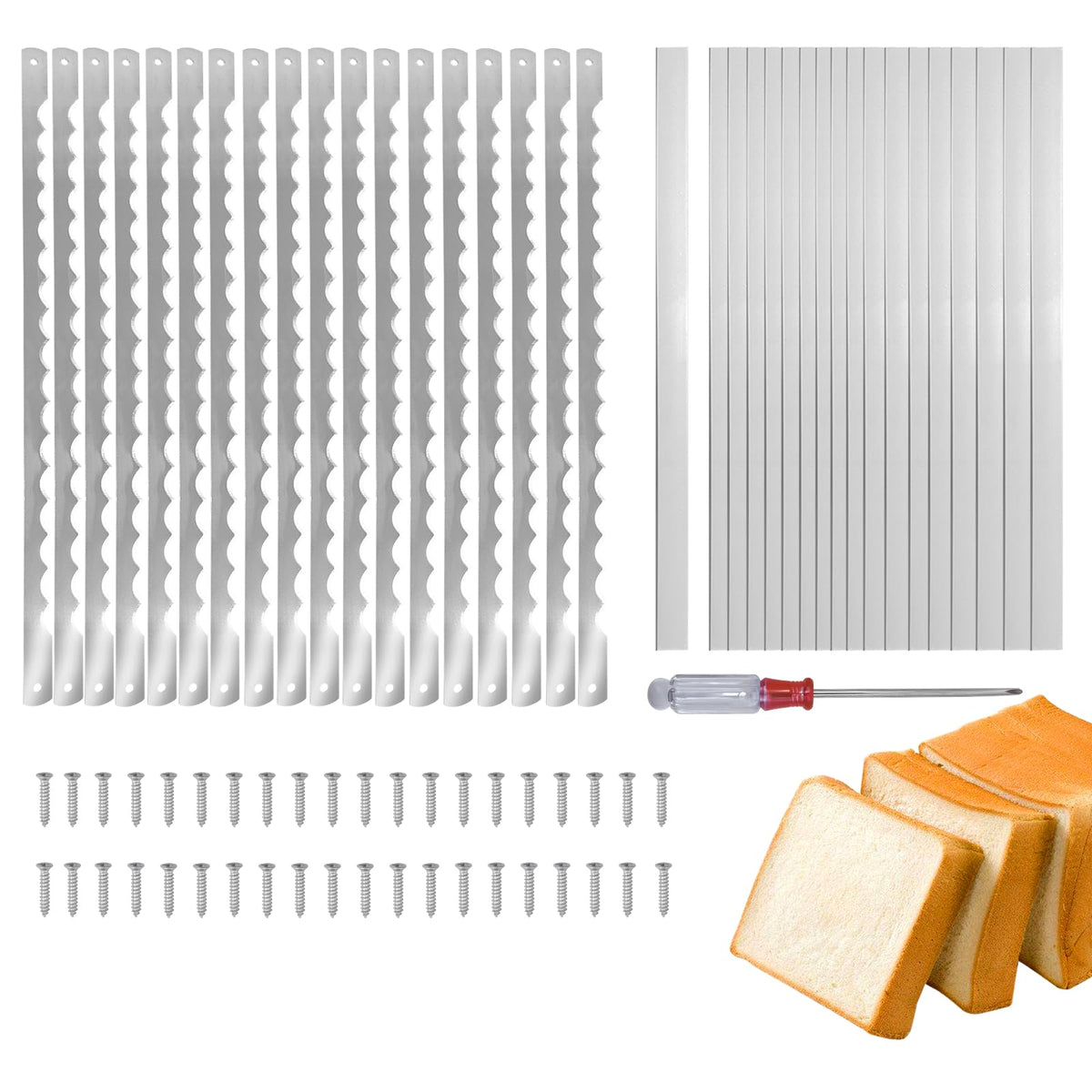 AAEJE bow knife blades: 18-piece set for easy replacements