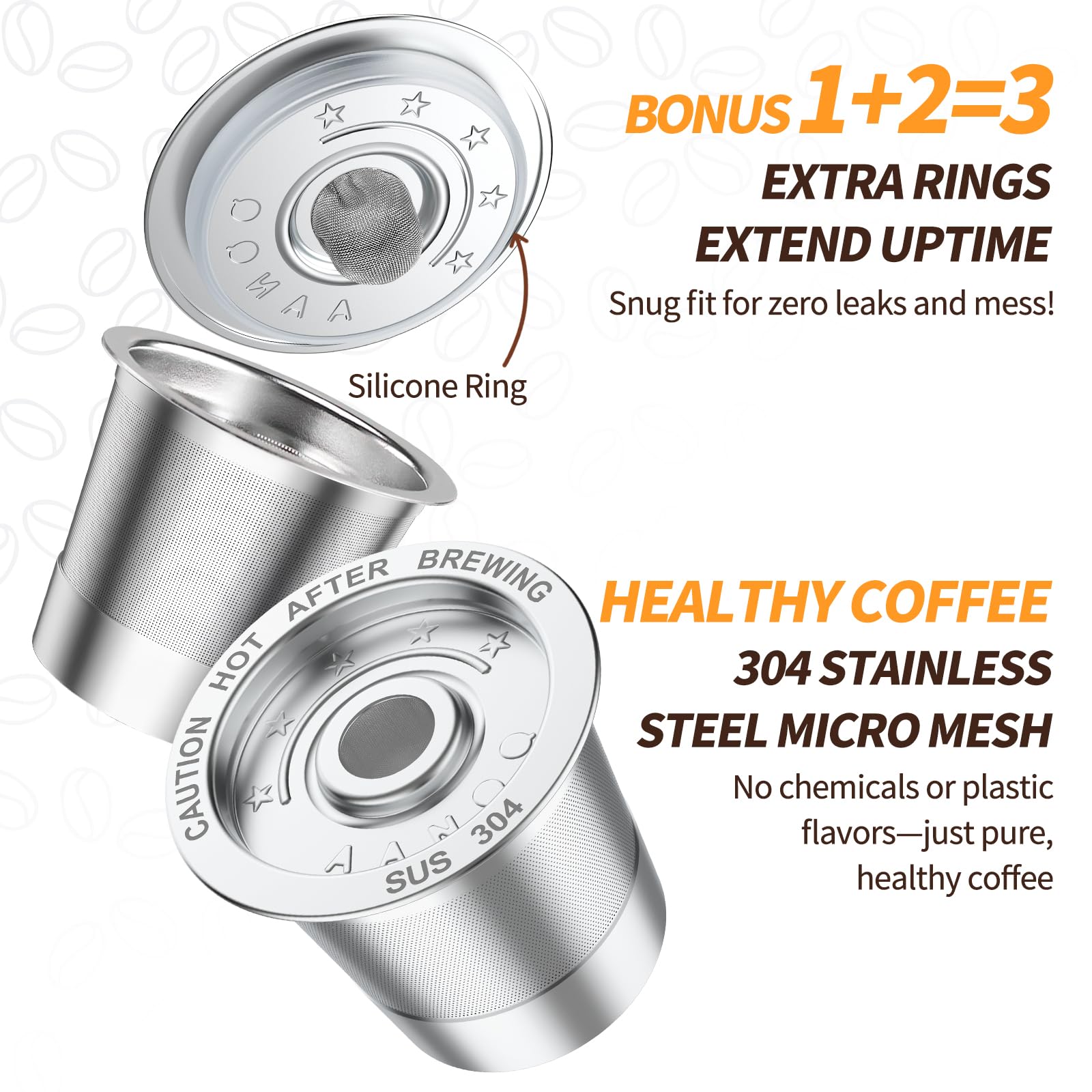 AANQQ eco-friendly reusable pods reduce waste and cost.
