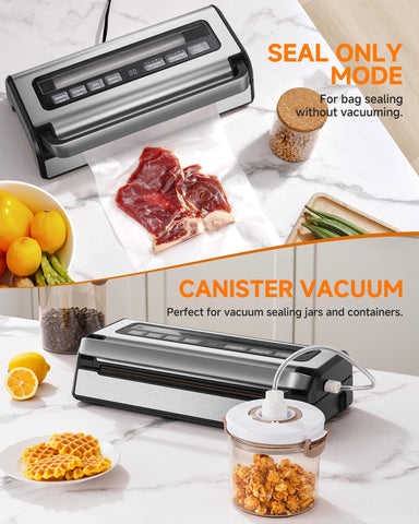 Built-in cutter on AAOBOSI sealer enables precise bag opening
