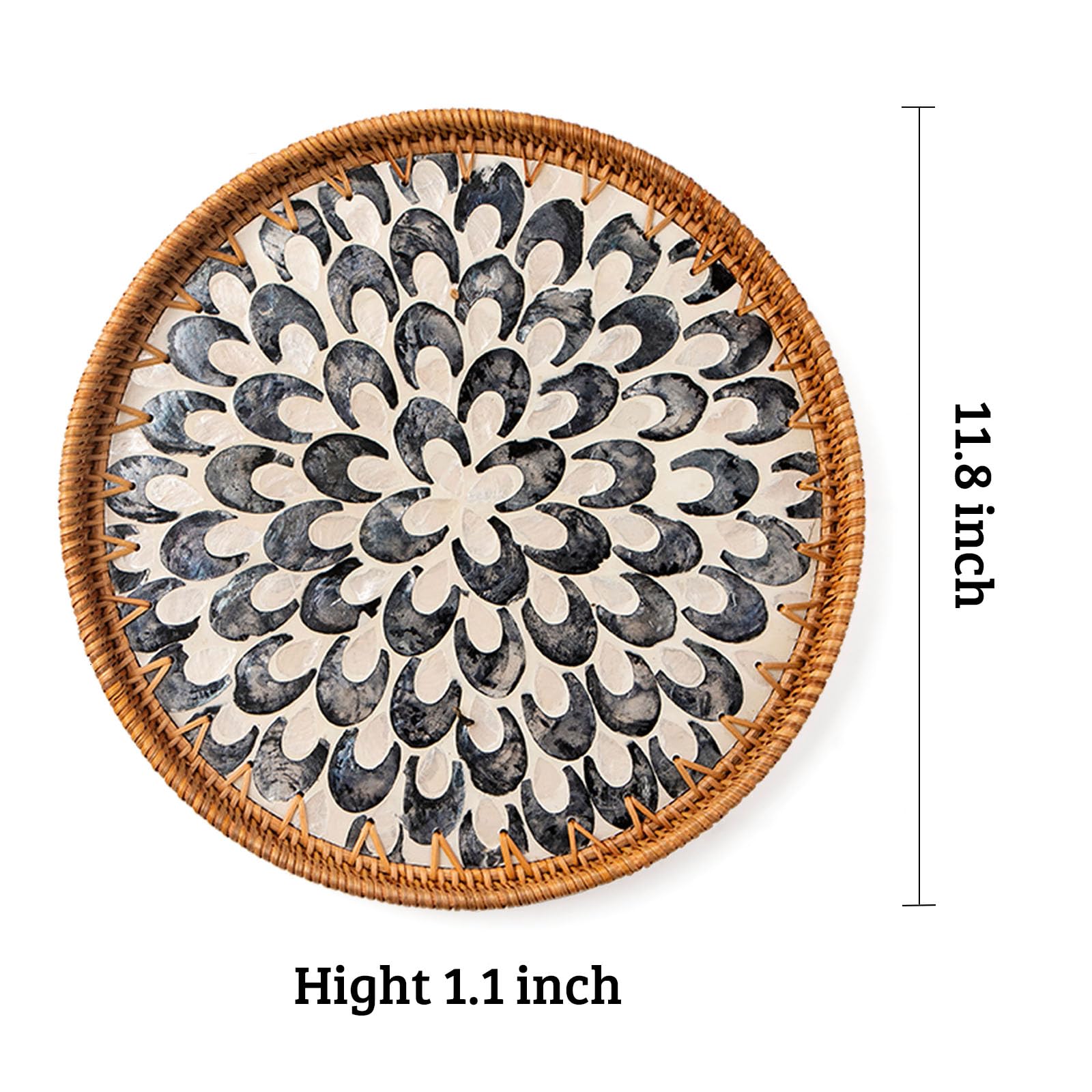 Wooden base with textured resin plate shows sturdy support and refined contrast.