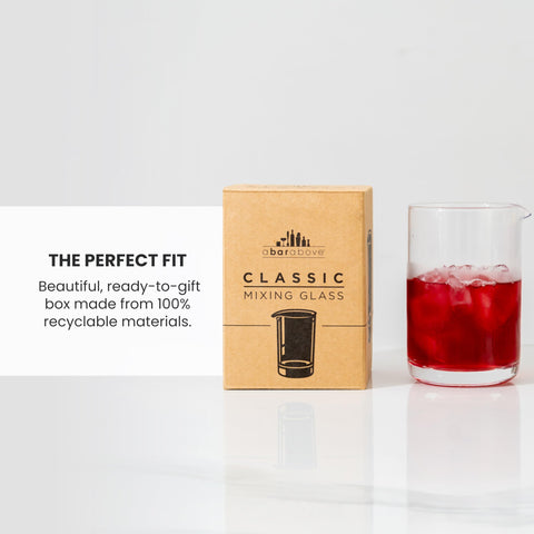 A Bar Above 18 oz tool ideal for single and small-batch cocktails.