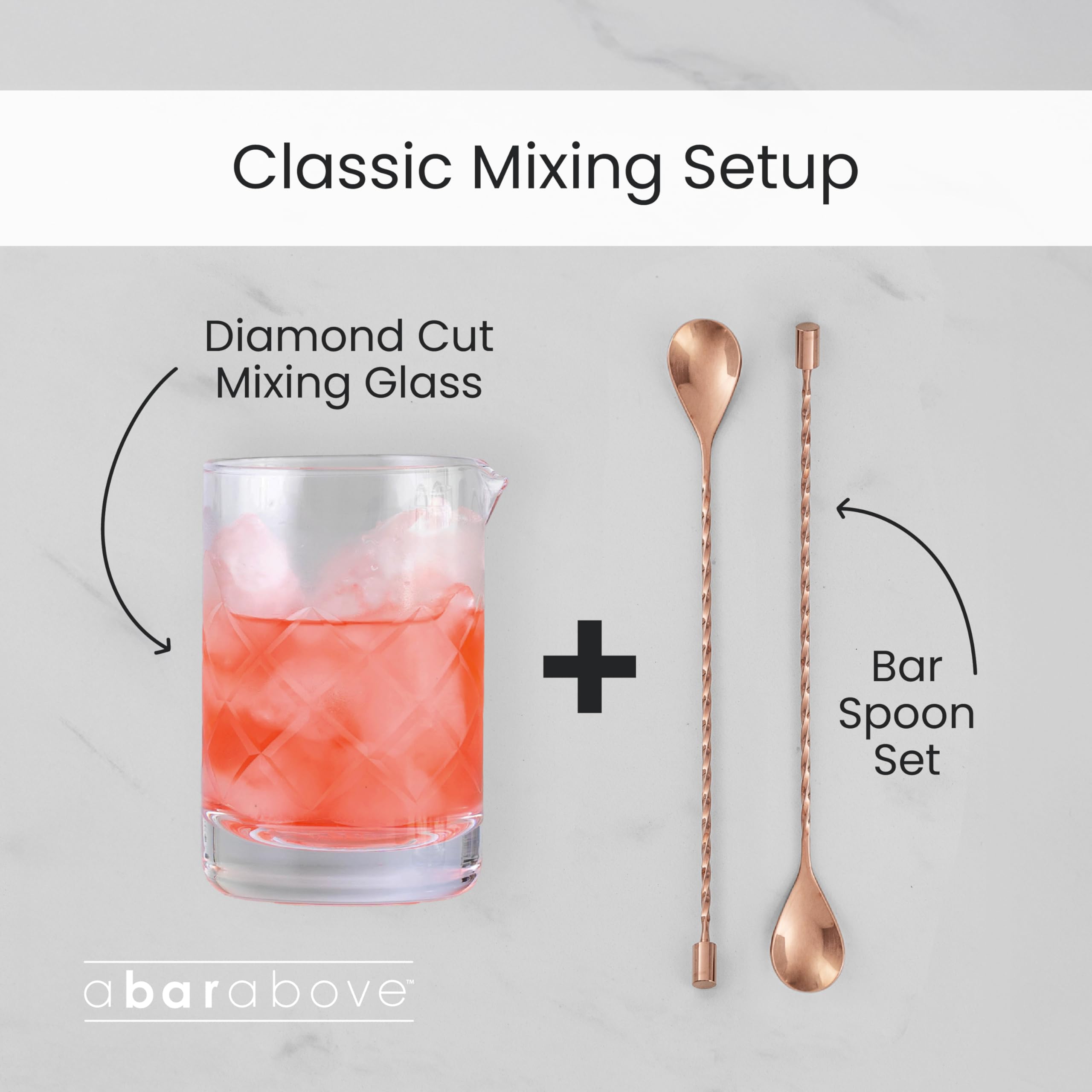A Bar Above lead-free crystal is durable and dishwasher safe.
