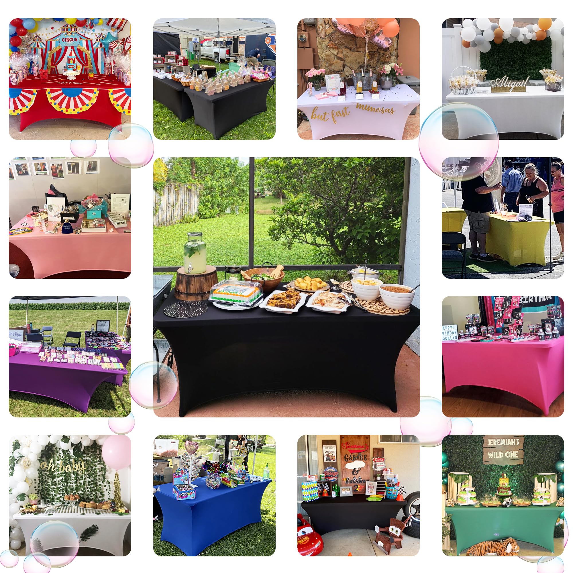ABCCANOPY non-toxic fabric is safe for families during events.