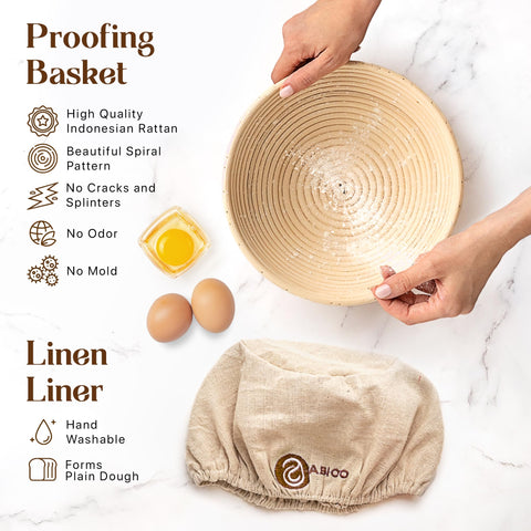 ABIOTO breathable cloth cover and airtight lid stabilize starter environment