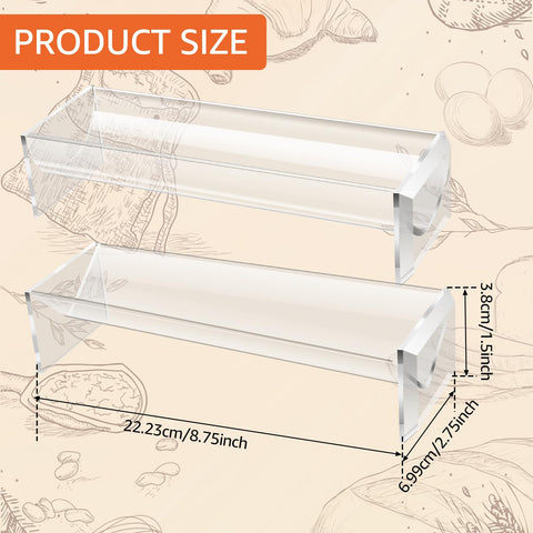 Abizarch cracker tray on countertop display enhances party snack presentation