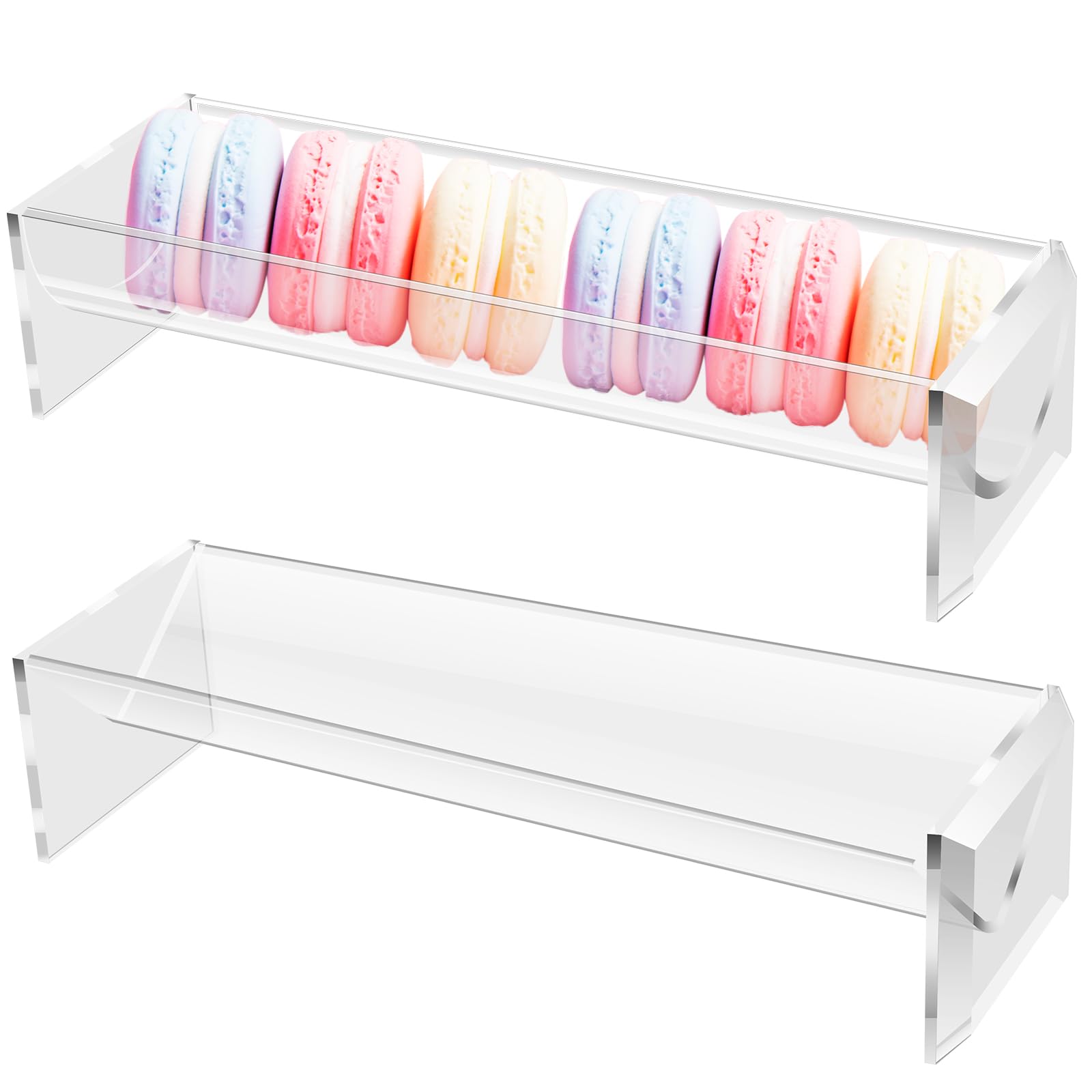 Abizarch cracker tray half circle presents round cookies with stylish organization
