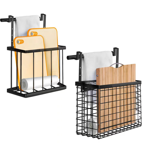 Aboevnc 2-pack cabinet door organizer setup for quick installation.