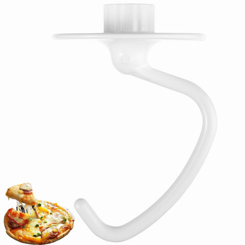 ABTER K45DH coated dough hook compatible with multiple KitchenAid models for yeast dough.