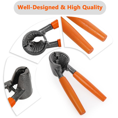 Abuntor nut crackers are easy to clean after use.
