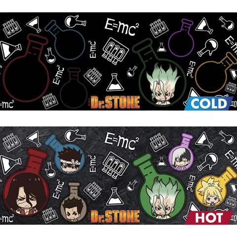 ABYSTYLE anime Dr Stone chibi design mug for fans during daily use.