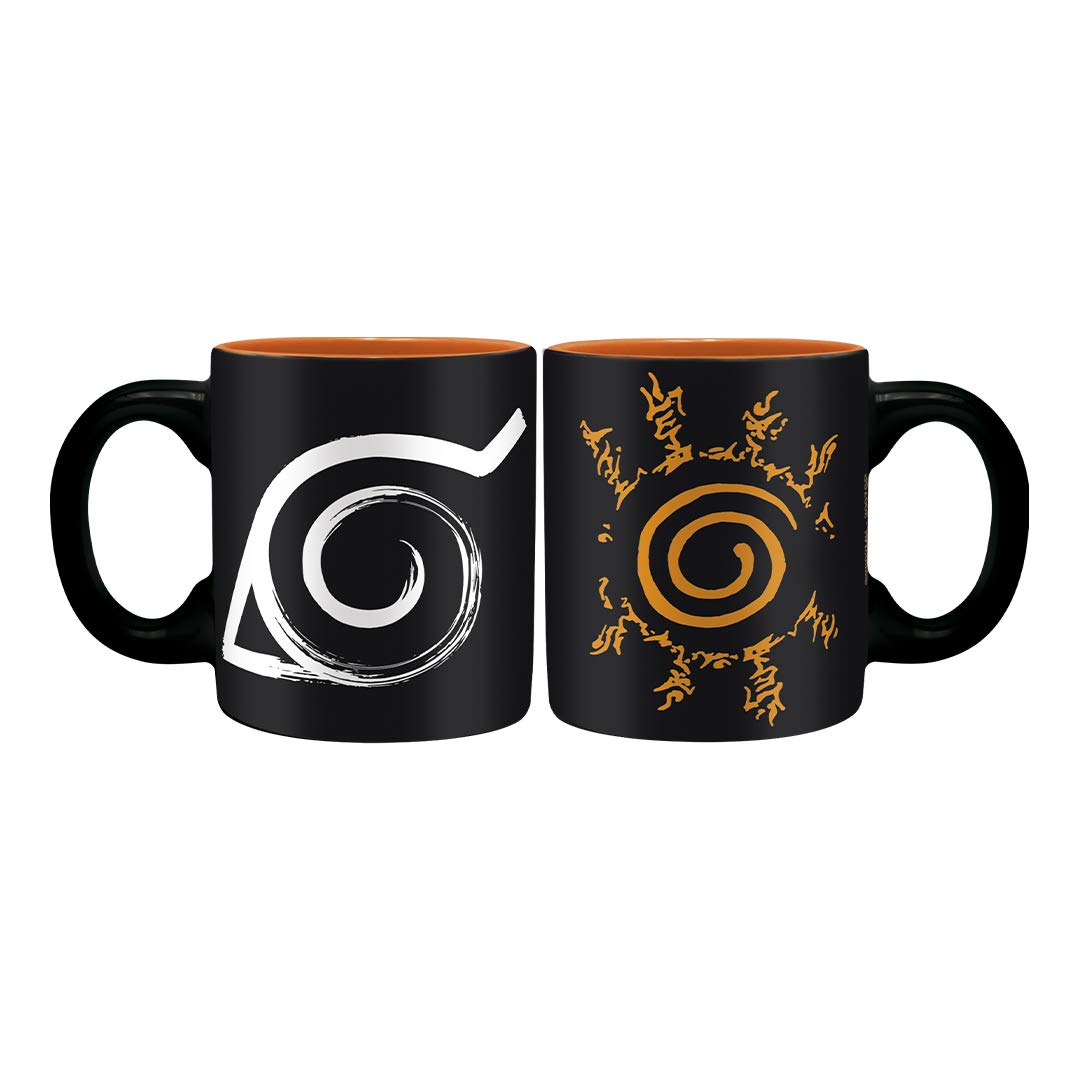 ABYSTYLE Naruto Shippuden gift set displayed on kitchen shelf