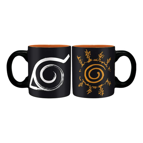 ABYSTYLE Naruto Shippuden gift set displayed on kitchen shelf