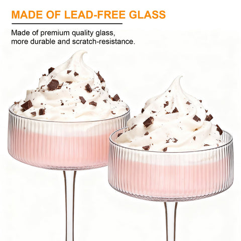 Accguan Crystal-clear glass showcases drink color and finesse.