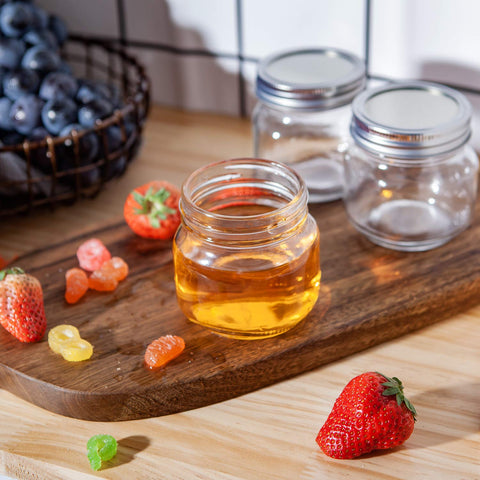 Accguan dishwasher-safe mason jars simplify cleanup after use.
