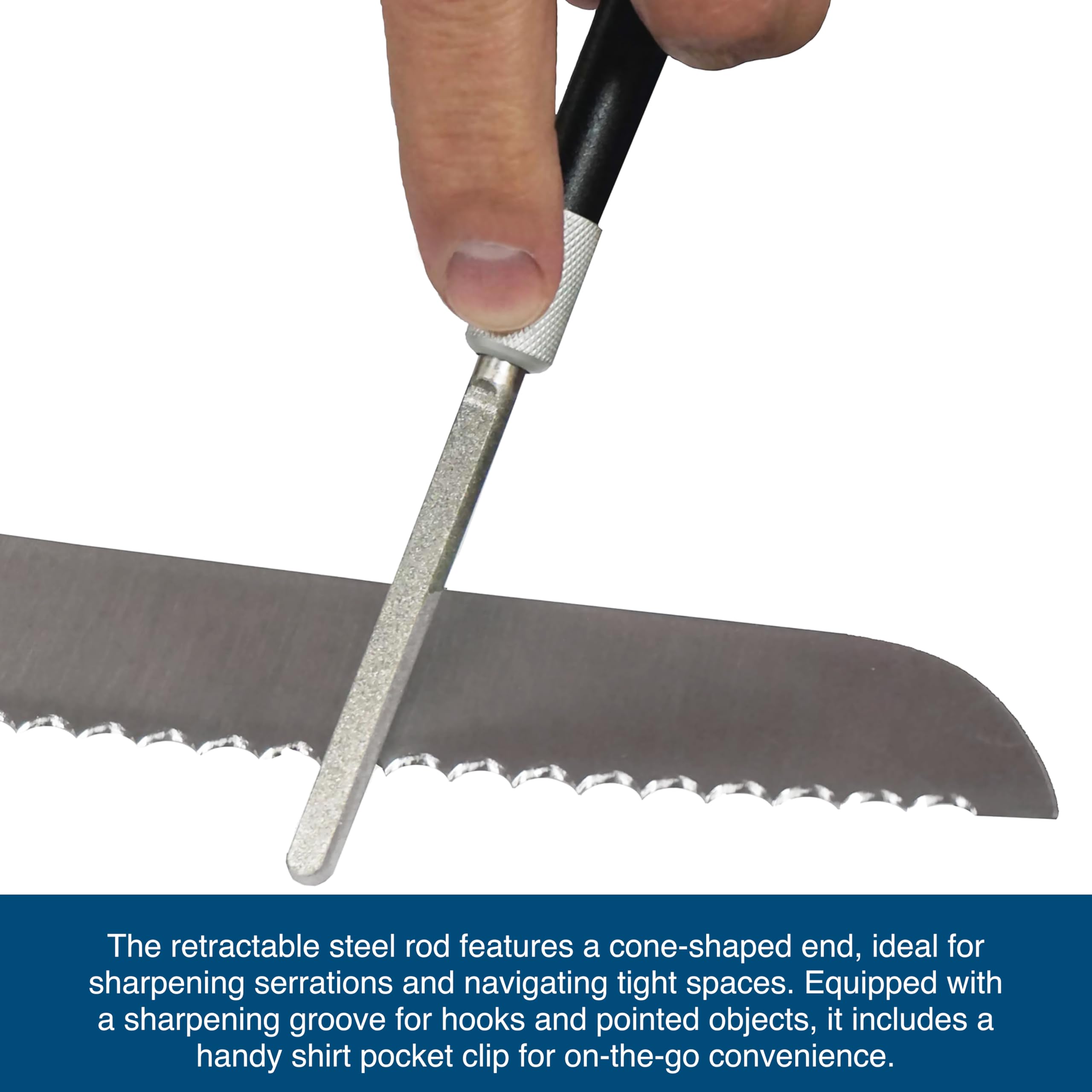 AccuSharp durable construction supports years of reliable edge maintenance.