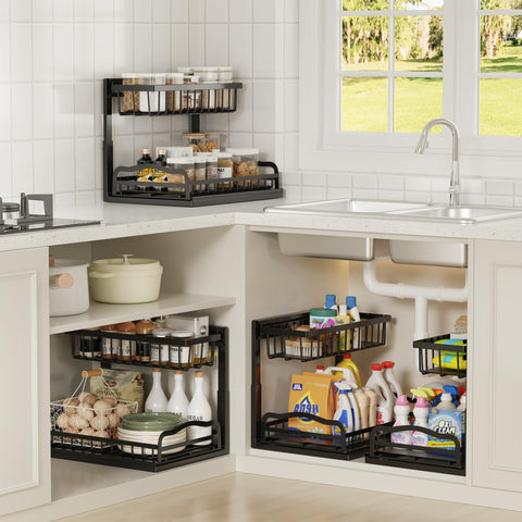 AceMining kitchen and bathroom storage solution boosts organization