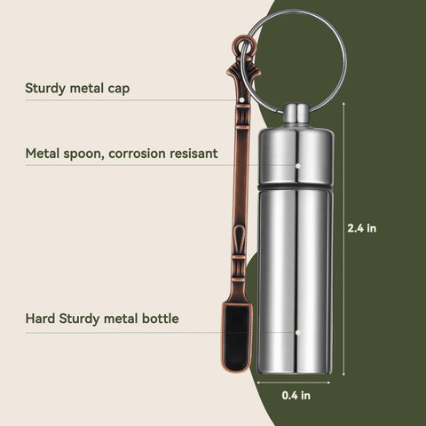 Acellegic aluminum-spice-container-material highlights durable, lightweight spice storage.