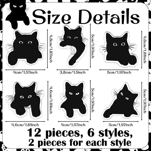 Acellegic black cat clip seals chips while adding cute kitchen decor.