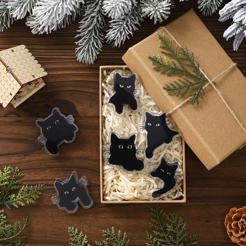 Acellegic black cat clip offers easy handling and reliable sealing.