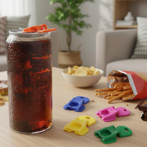Acellegic can tab opener in hand shows portable design.