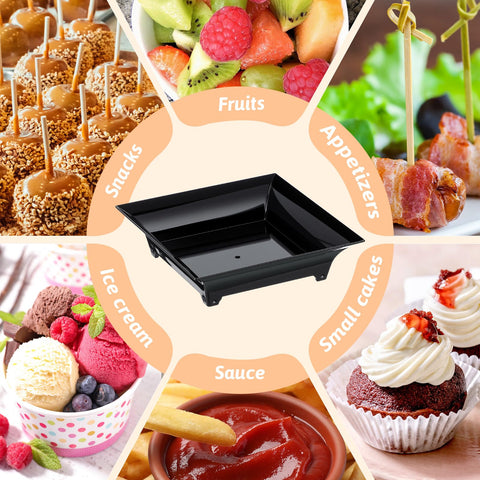 Acellegic easy-cleanup disposable plates, convenient for busy event hosts.