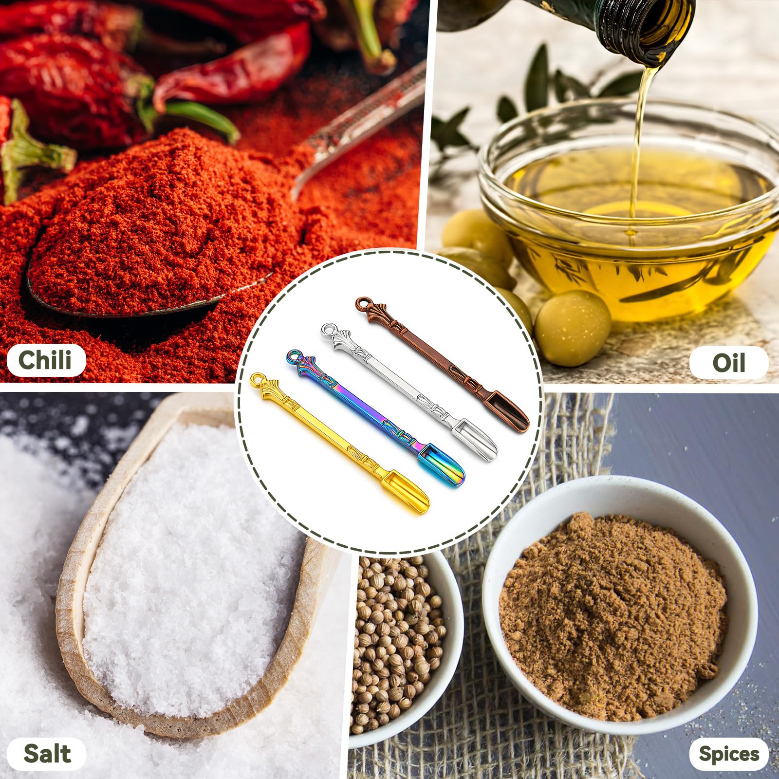 Acellegic-picnic-kitchen-spice-dispensers ready for outdoor meals and easy seasoning.