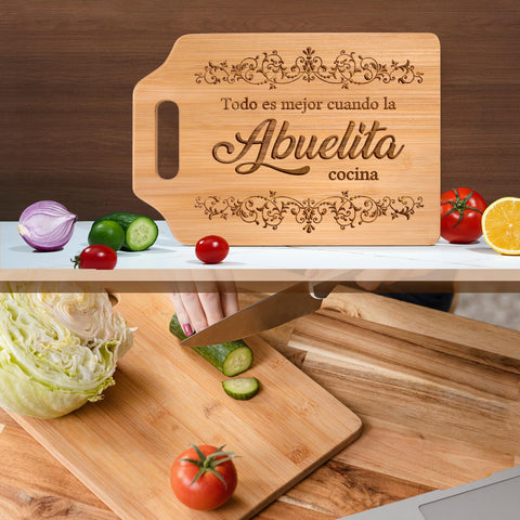 AceThrills bamboo board durable, easy to clean with water and dry with cloth.