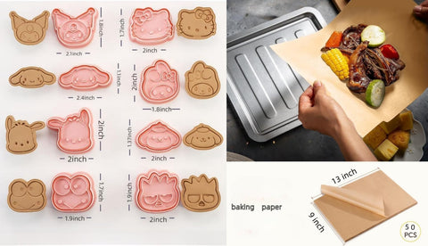 Achidane clear storage box keeps cutters organized and ready for fun.