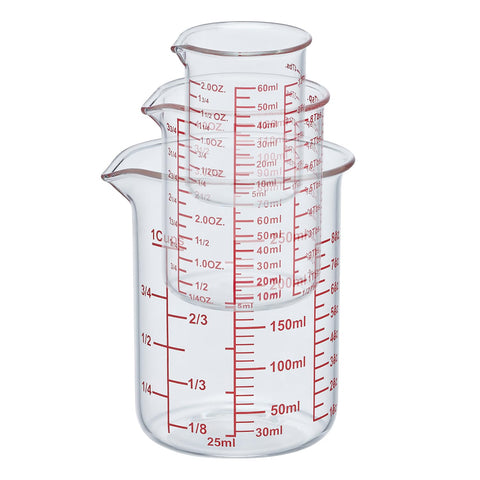 Ackers BORO3.3 250ml beaker with easy-to-read scales