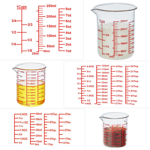 Ackers BORO3.3 heat-resistant glass for hot or cold ingredients