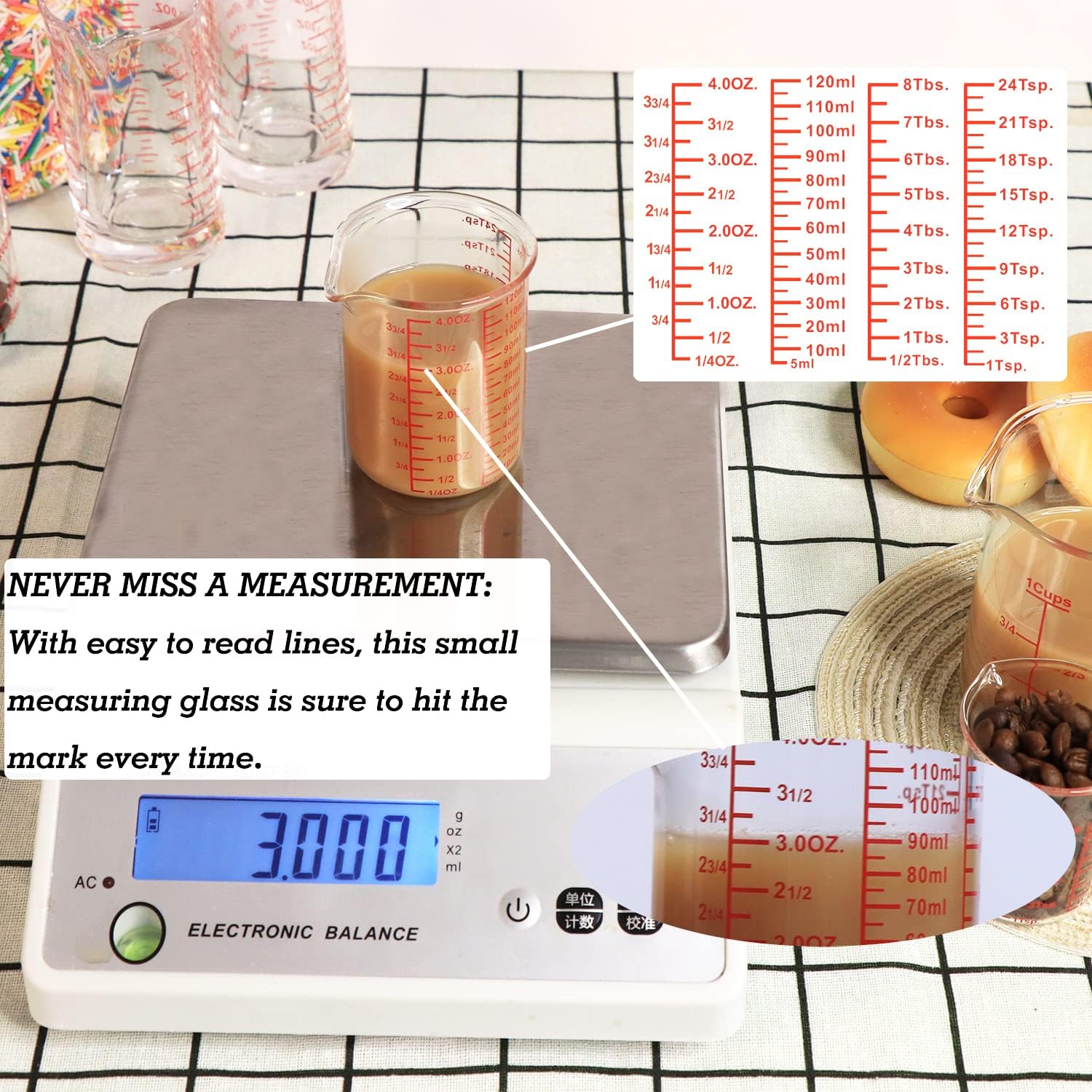 Ackers BORO3.3 borosilicate glass illustrates durable, BPA-free construction