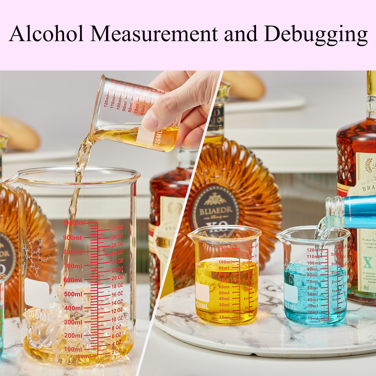Ackers BORO3.3 borosilicate glass beaker ensures durable, heat-resistant performance in cool and hot tasks.