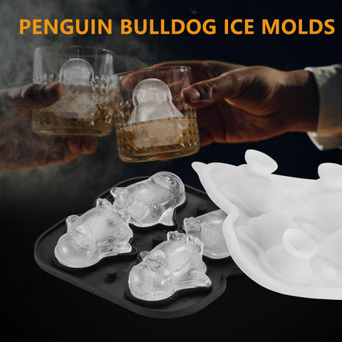 ACOOKEE penguin-chocolate-mold doubles as a dessert or crafty project.