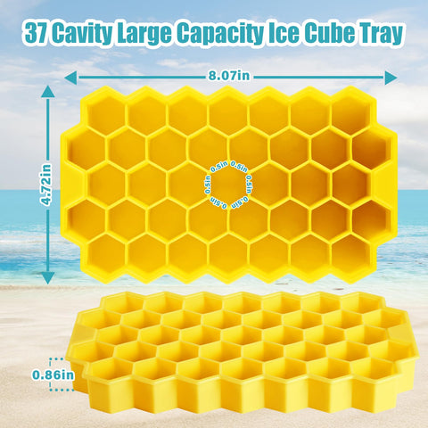 Acosexy Yerrow 3.3 oz popsicles prepared with sticks