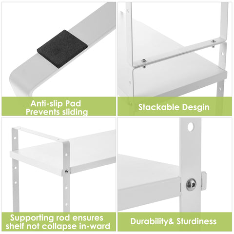 Across-Star cabinet inside for organized dishware and utensils