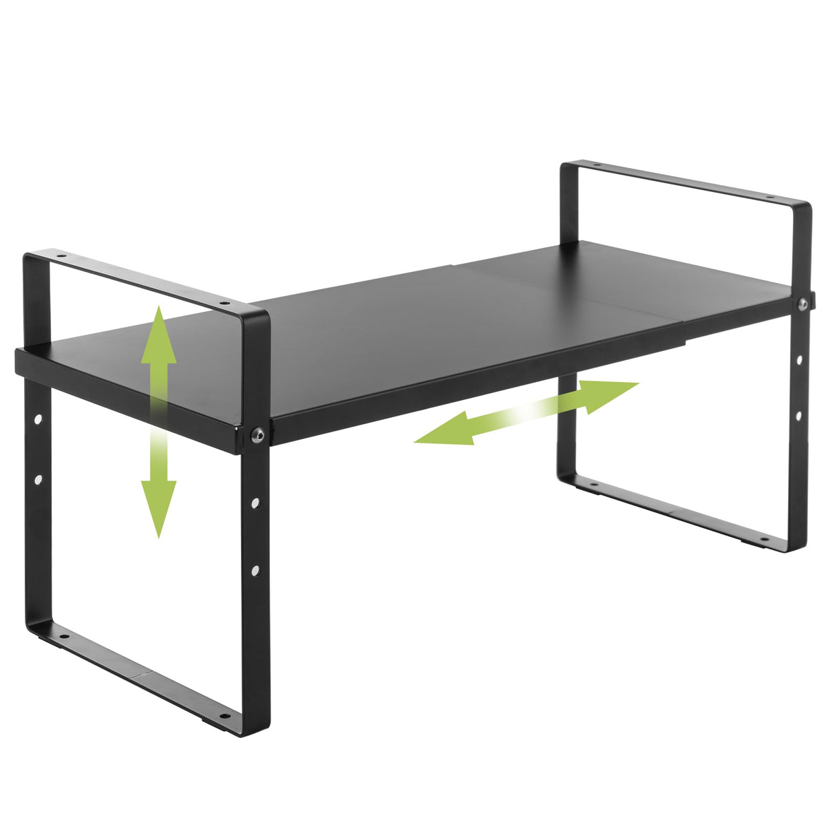 Across-Star expandable cabinet shelf organizer rack extended for flexible countertop storage