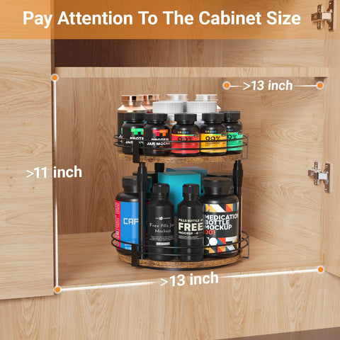 Across-Star space-saving kitchen organizer ideal for counters and cabinets