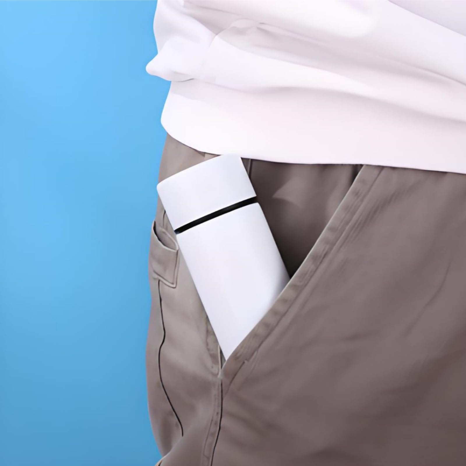 Acshio pocket bottle perfect for office, gym, and trips.