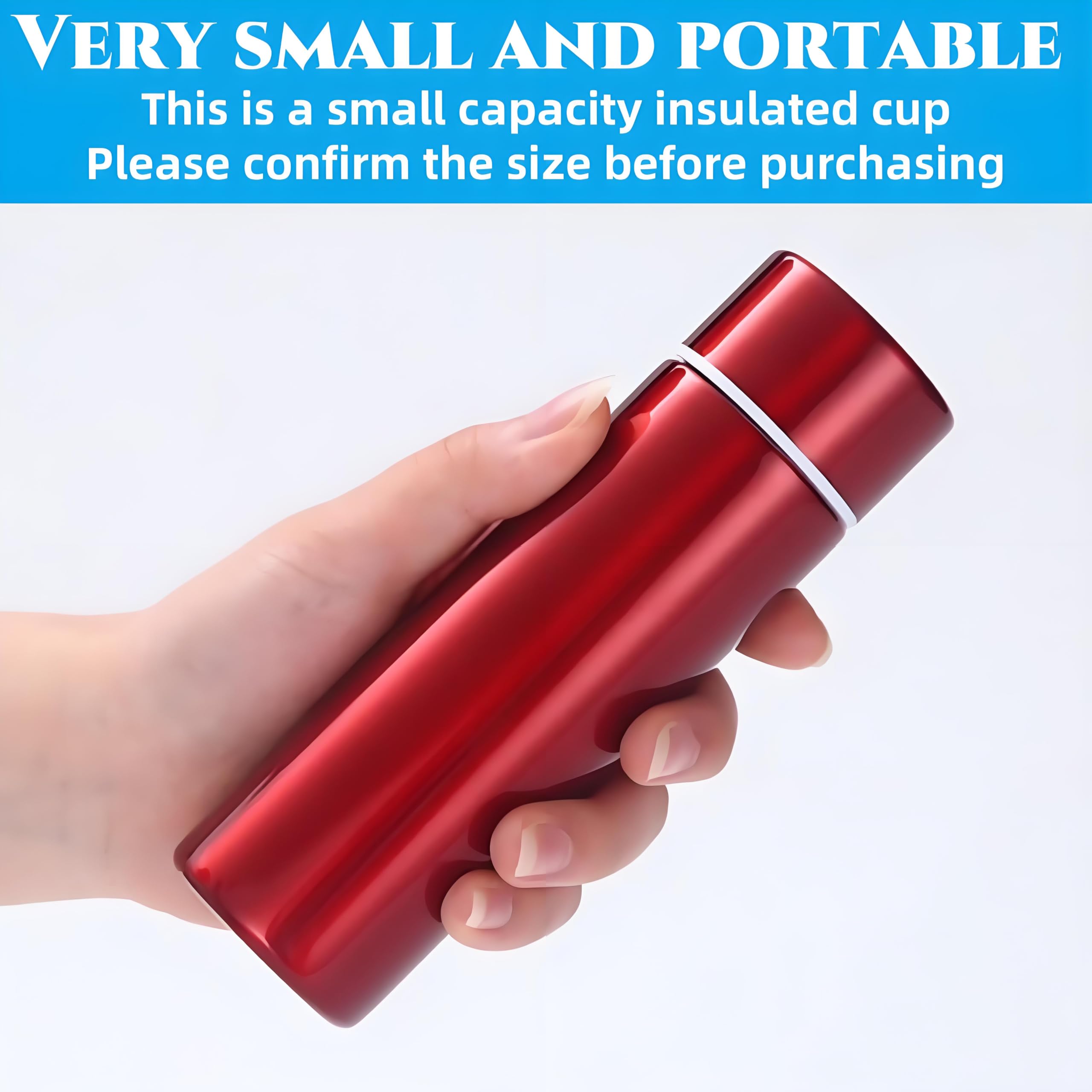 Acshio stainless-steel bottle uses 18/8 steel for durability.