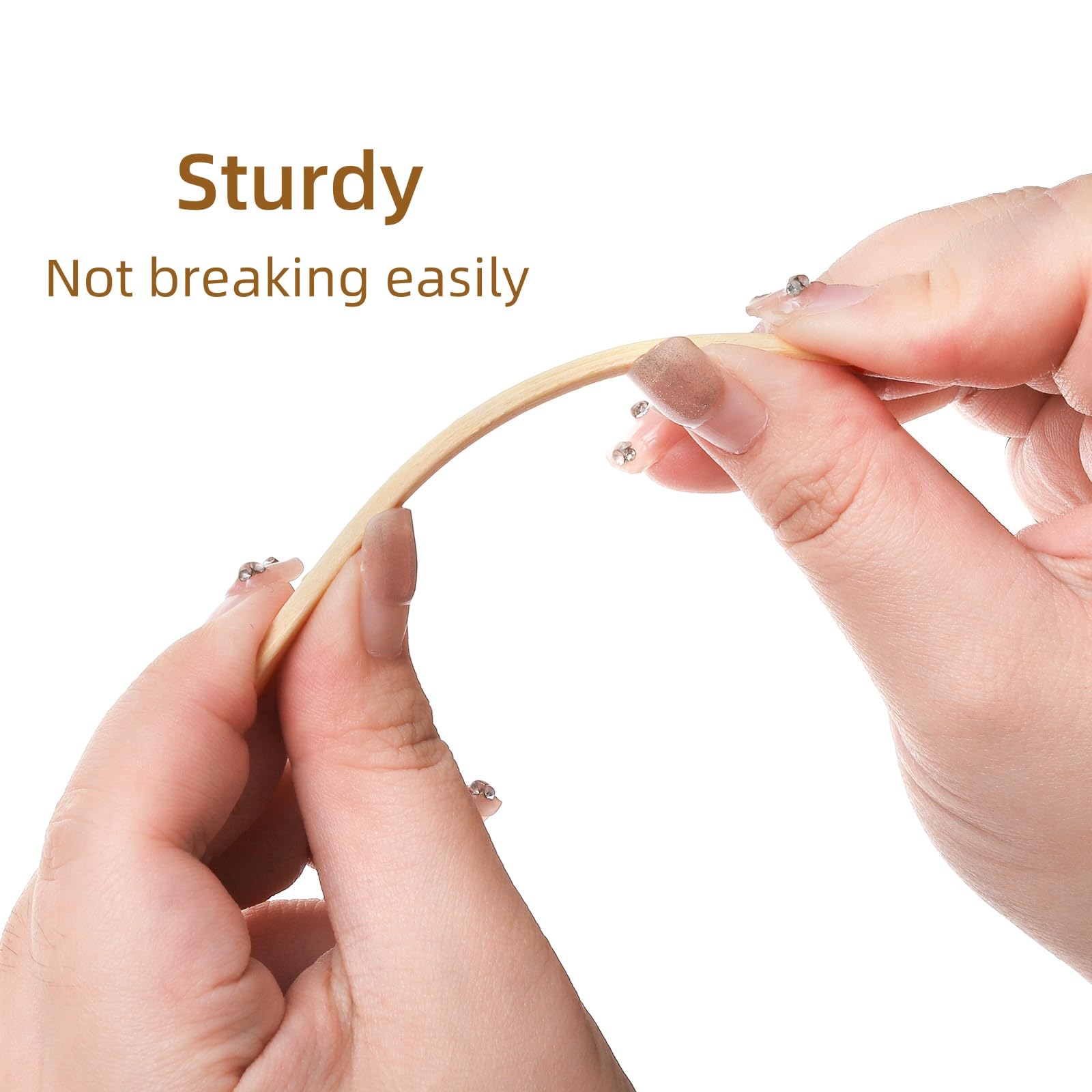 Acshio natural bamboo material ensures food safe, durable appetizer picks.