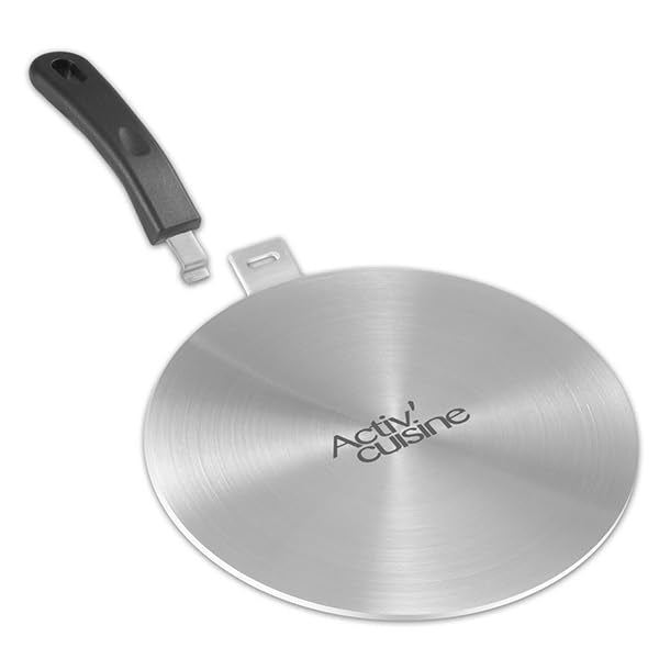 ACTIV CUISINE heat diffuser front view showing even heat distribution for cookware